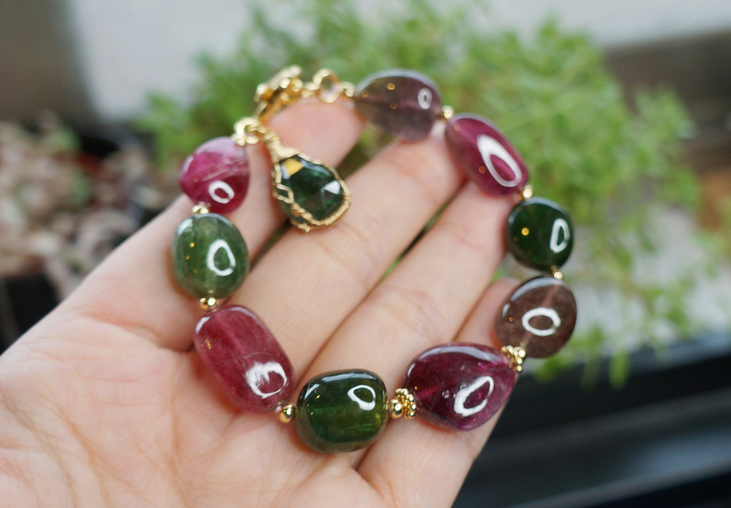 Candy Tourmaline|巴西原礦糖果碧璽手環