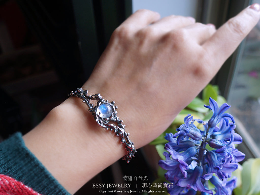 樹枝藤蔓 |月光石 自然系手鍊