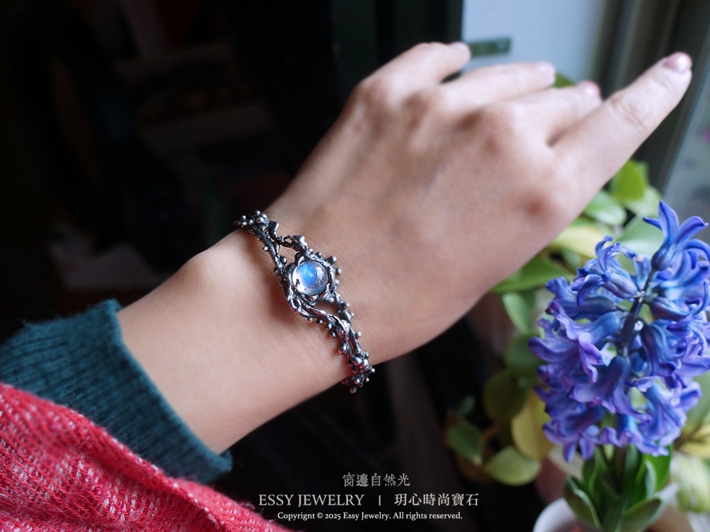 樹枝藤蔓 |月光石 自然系手鍊