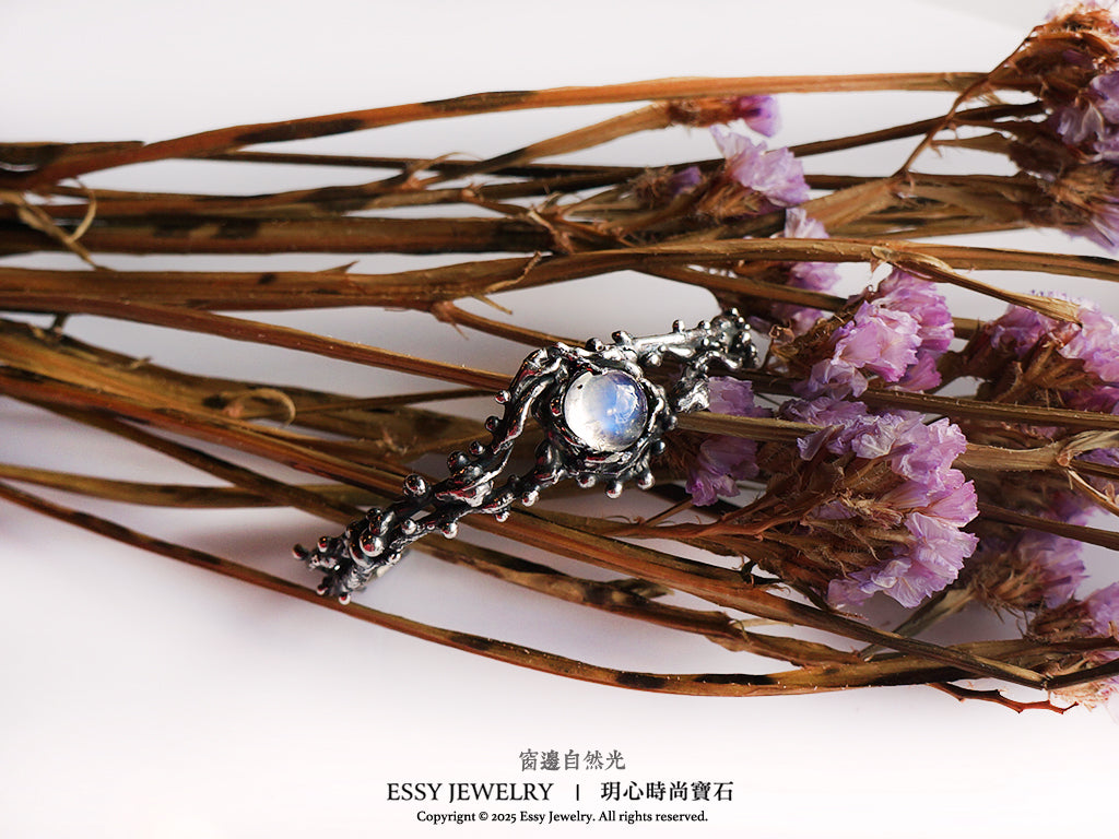樹枝藤蔓 |月光石 自然系手鍊
