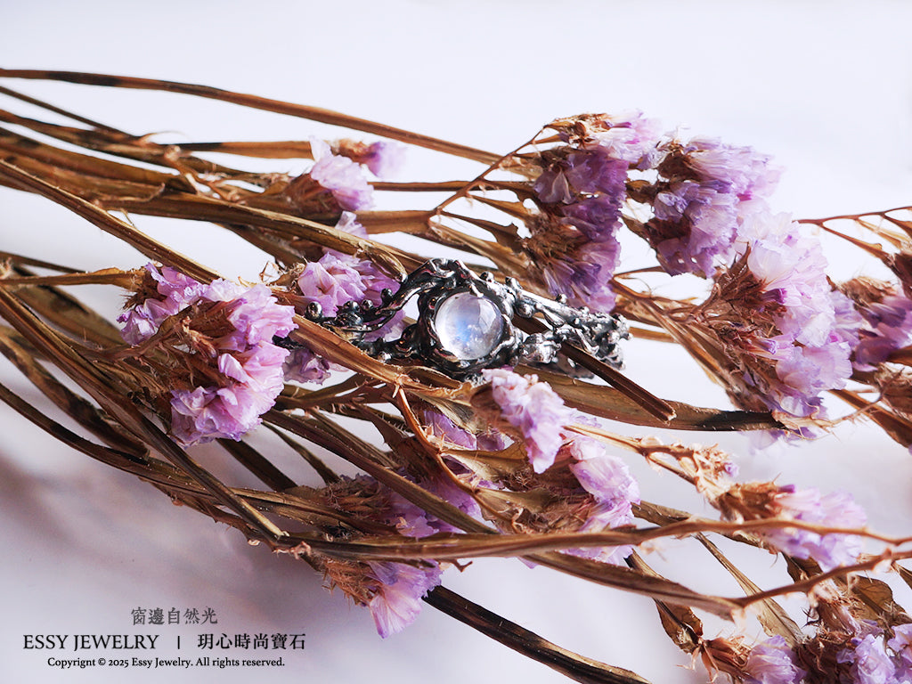 樹枝藤蔓 |月光石 自然系手鍊