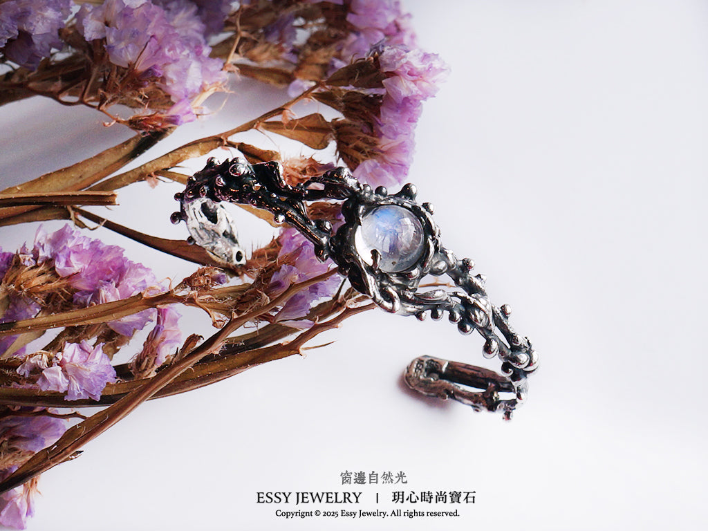 樹枝藤蔓 |月光石 自然系手鍊