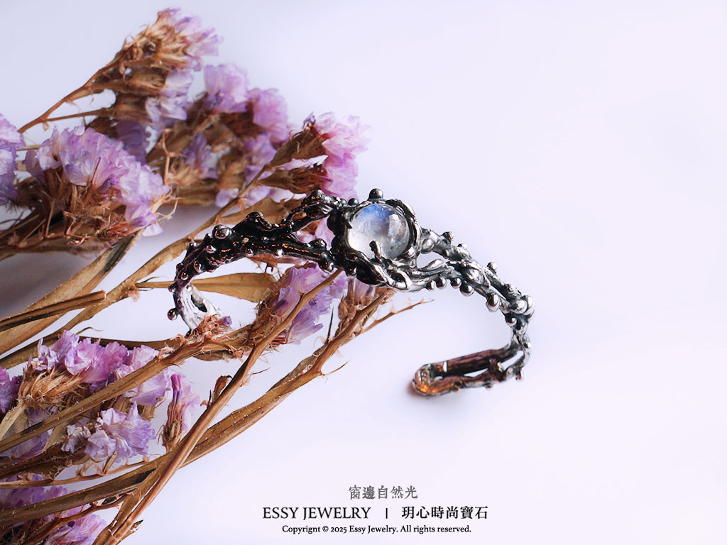 樹枝藤蔓 |月光石 自然系手鍊