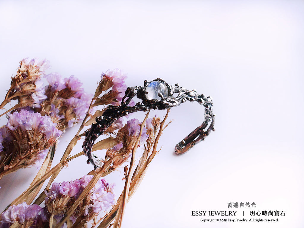 樹枝藤蔓 |月光石 自然系手鍊