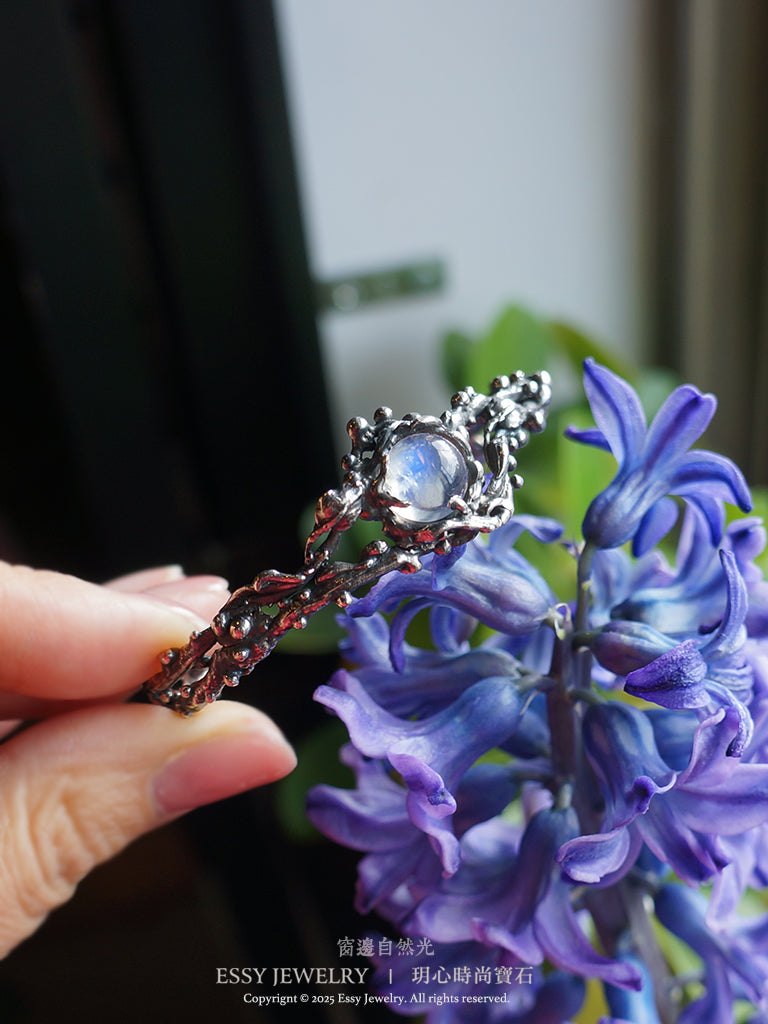 樹枝藤蔓 |月光石 自然系手鍊