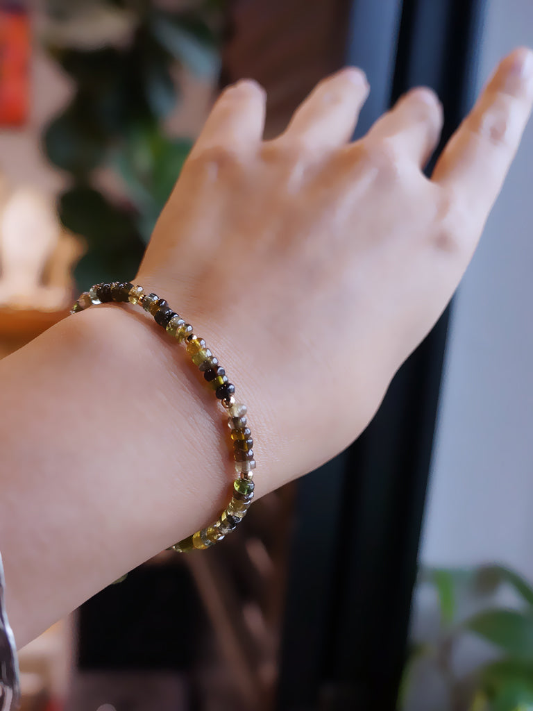 事業財 綠碧璽小手鍊