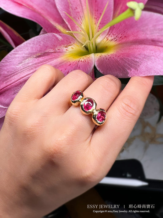 Rubellite | 紅寶碧璽時尚戒指