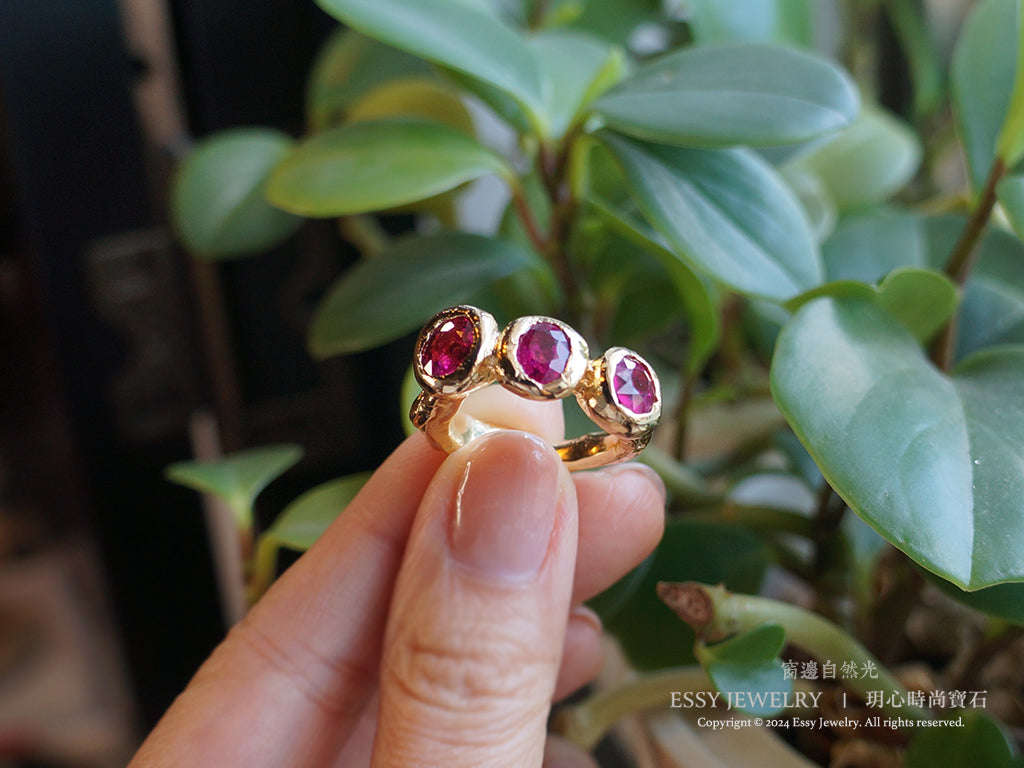 Rubellite | 紅寶碧璽時尚戒指