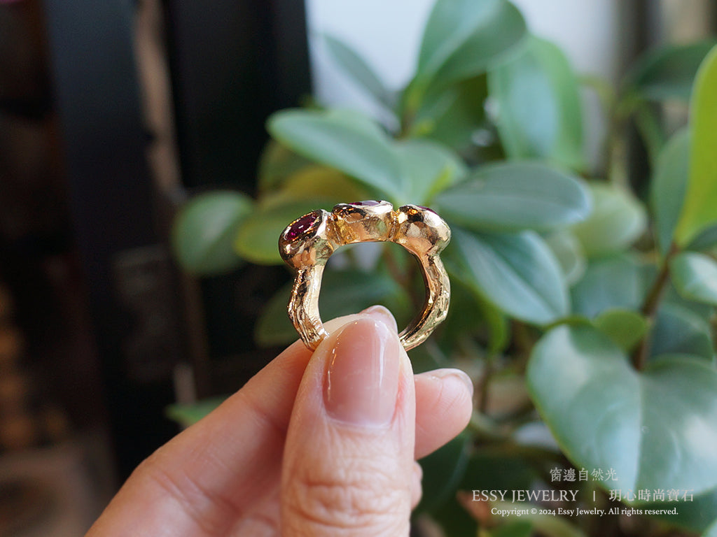 Rubellite | 紅寶碧璽時尚戒指