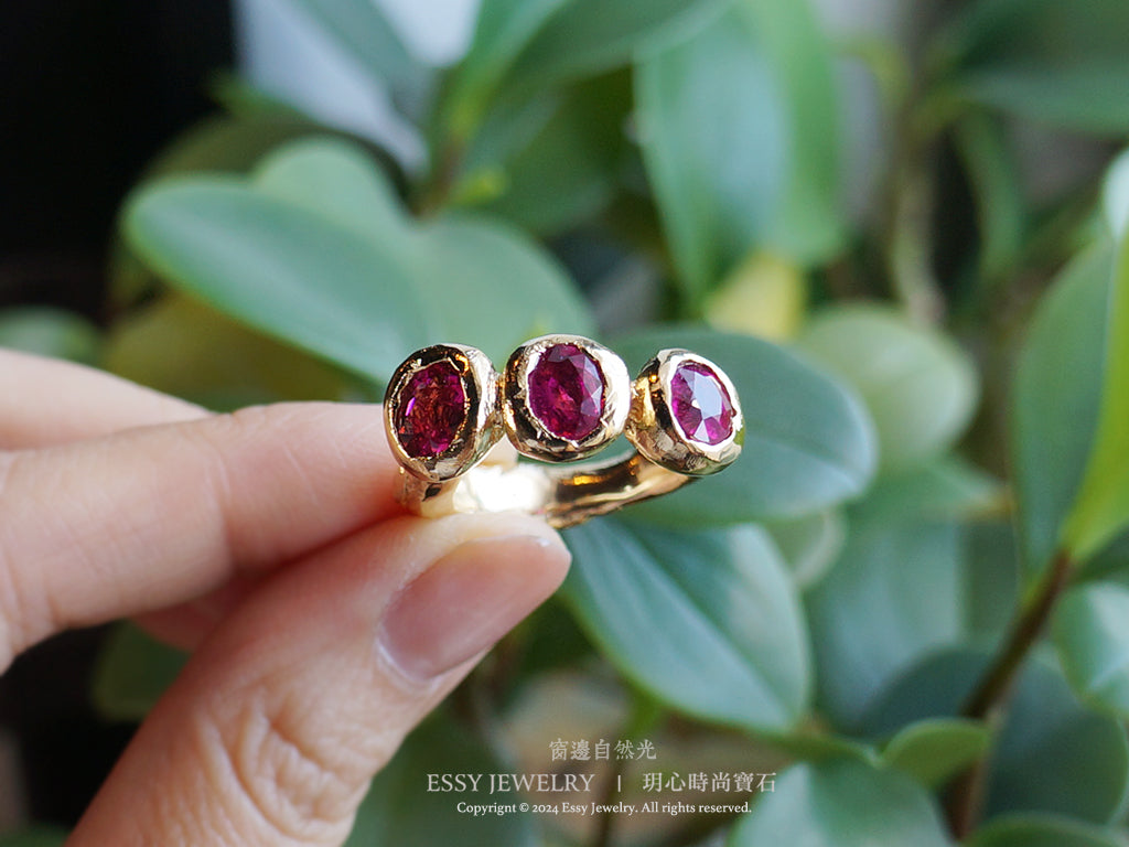 Rubellite | 紅寶碧璽時尚戒指
