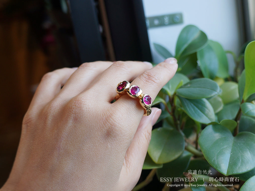 Rubellite | 紅寶碧璽時尚戒指