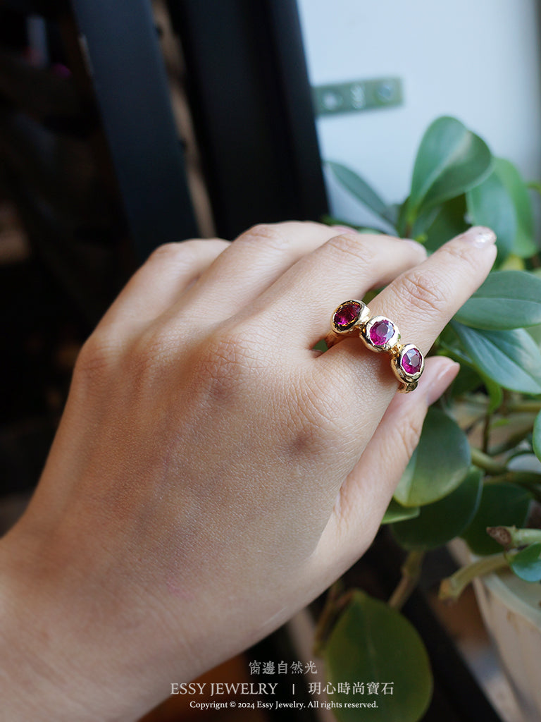 Rubellite | 紅寶碧璽時尚戒指