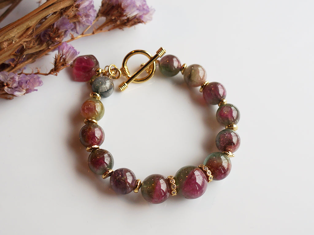 Watermelon Tourmaline | 西瓜碧璽手珠