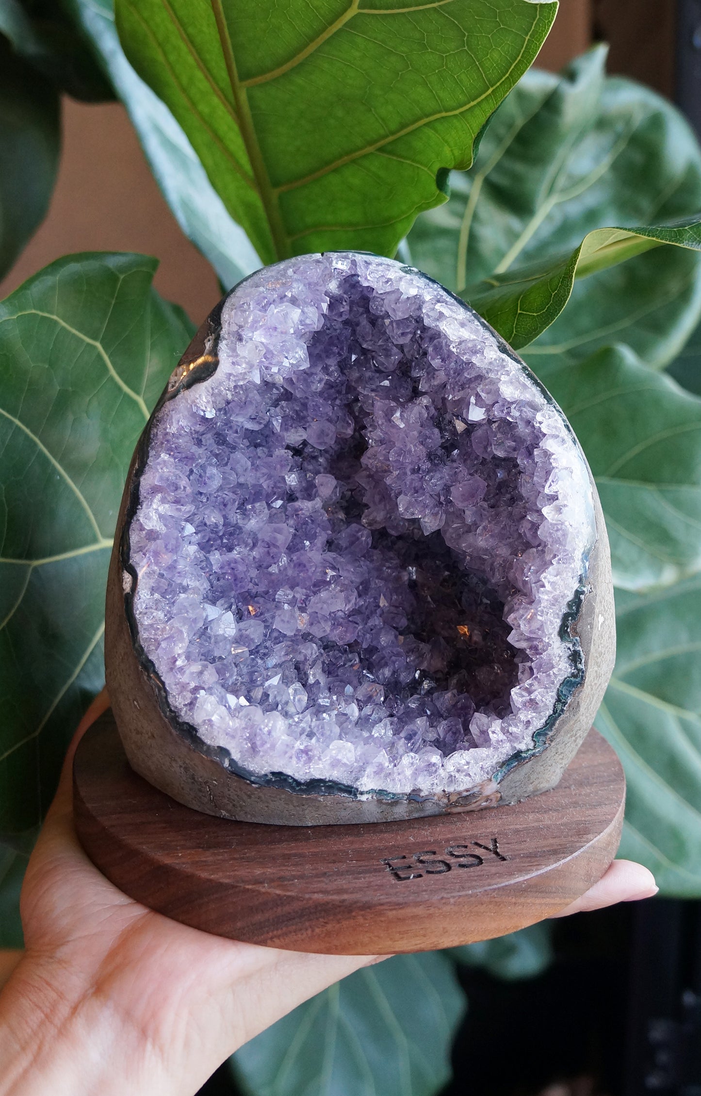 On Sale|夢幻漸變色紫水晶鎮 T081111
