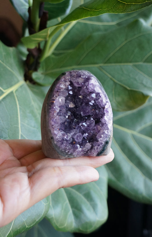 On Sale|烏拉圭漸變紫水晶鎮 T081608-3