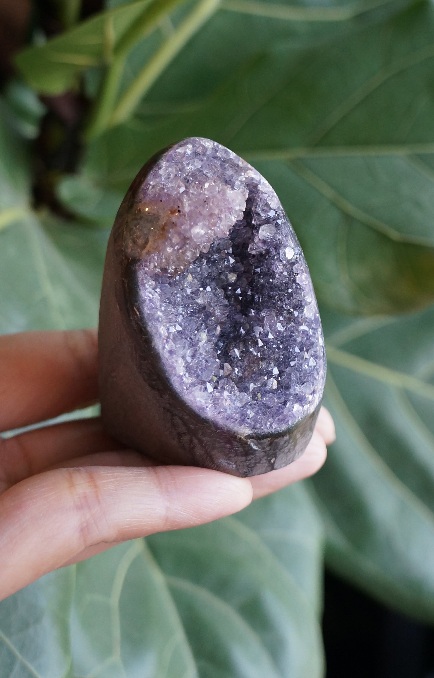 On Sale|烏拉圭水晶花藍紫水晶鎮 T081610-1