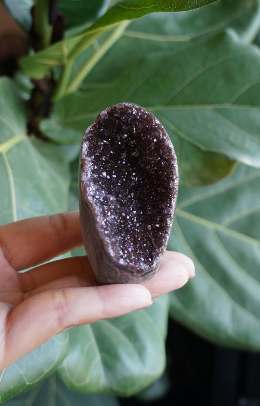 On Sale|烏拉圭紫黃水晶鎮 T081611-4