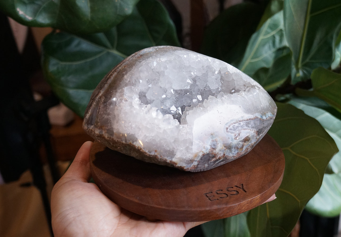 On Sale|嘴型白水晶晶鎮 T082114