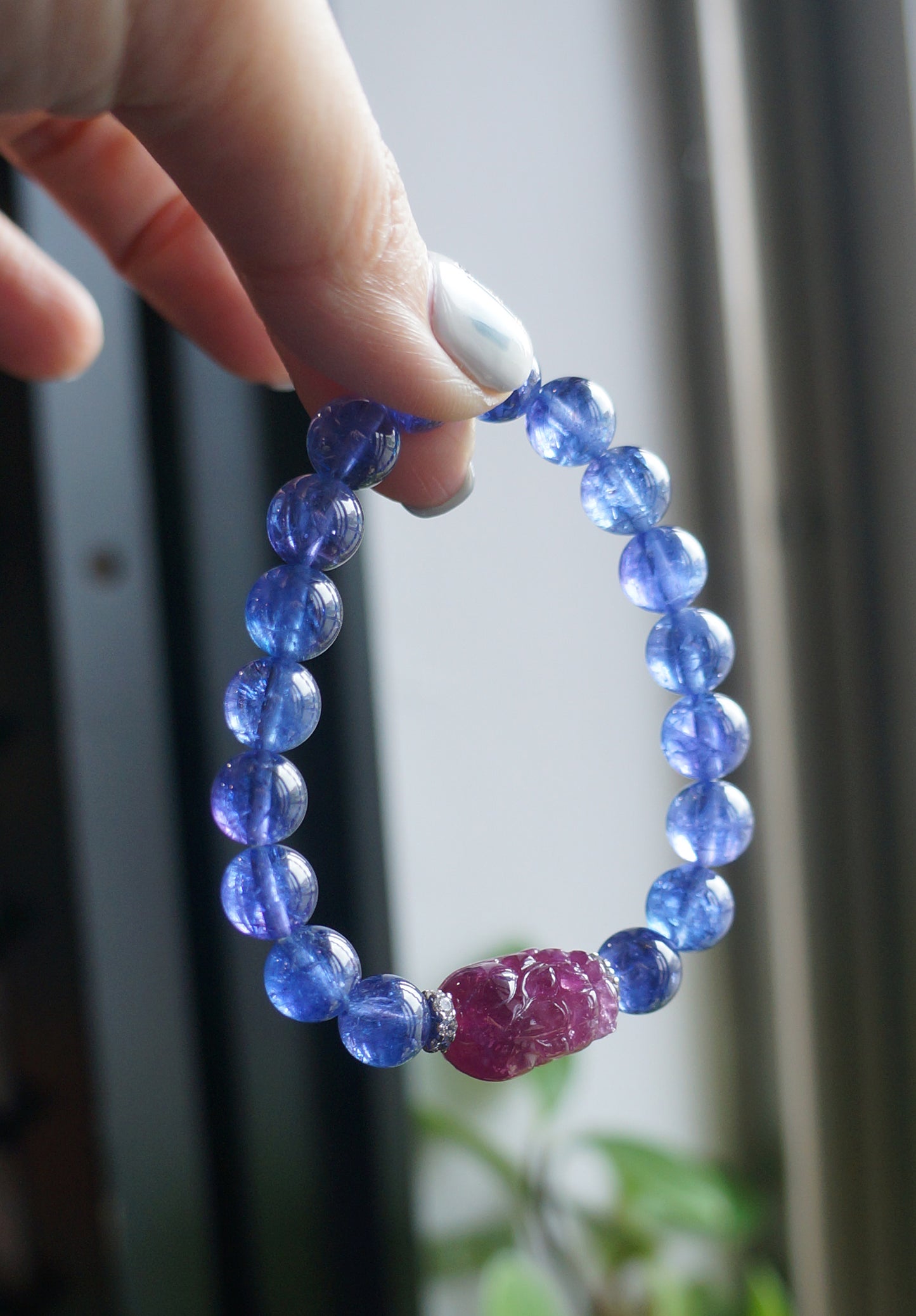 TANZANITE｜珠寶級無燒丹泉石手珠