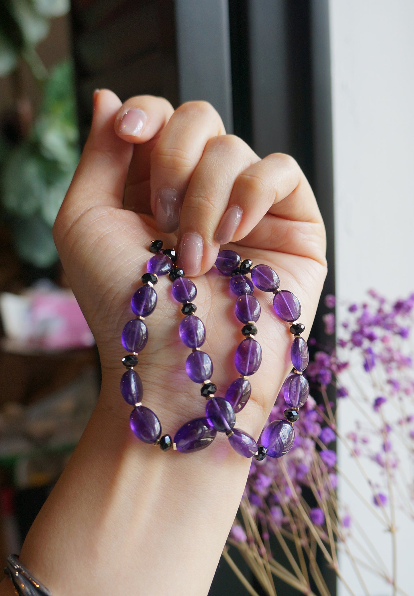 Amethyst ｜糖果紫水晶手環