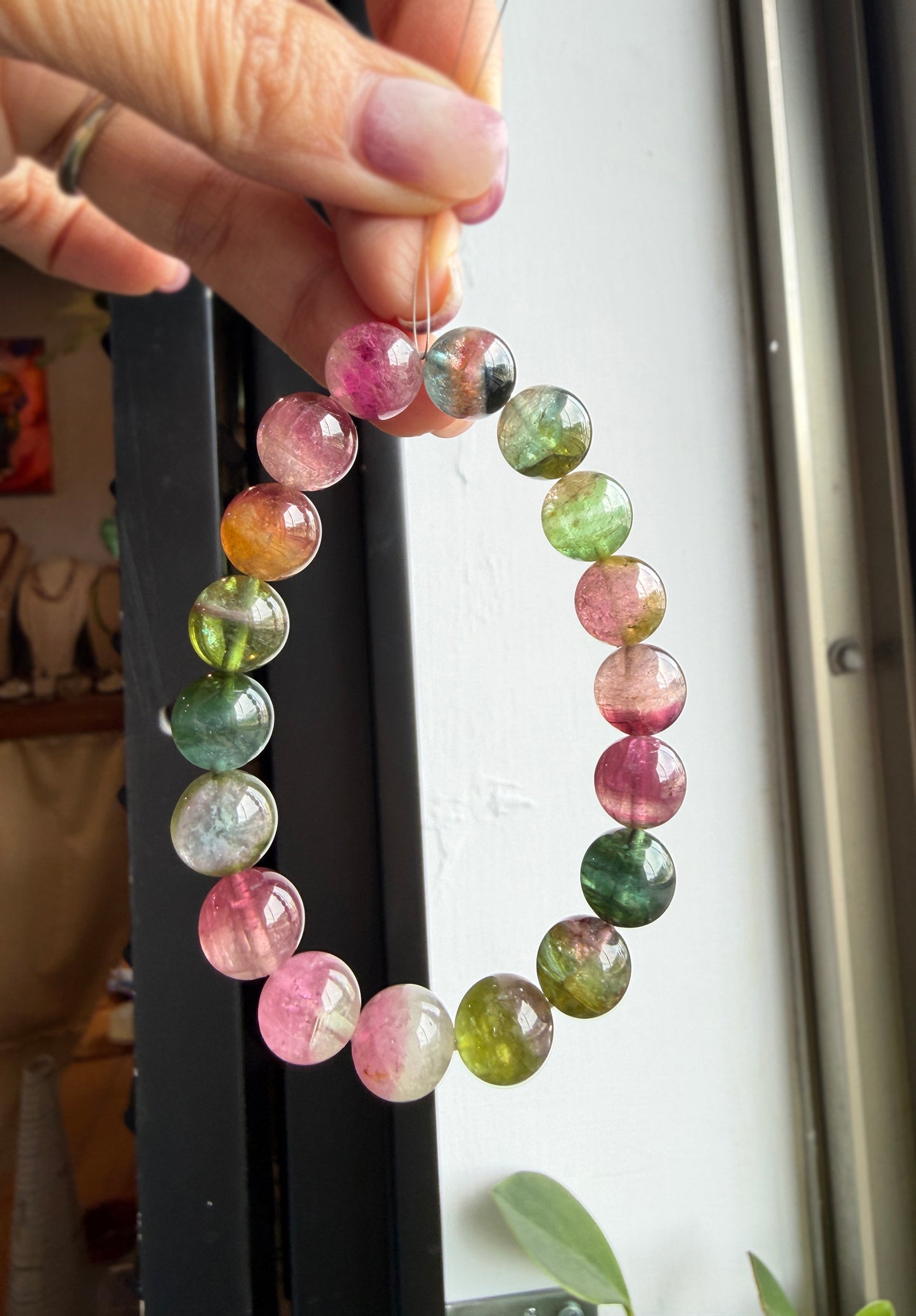 Tourmaline | 雙色碧璽手珠