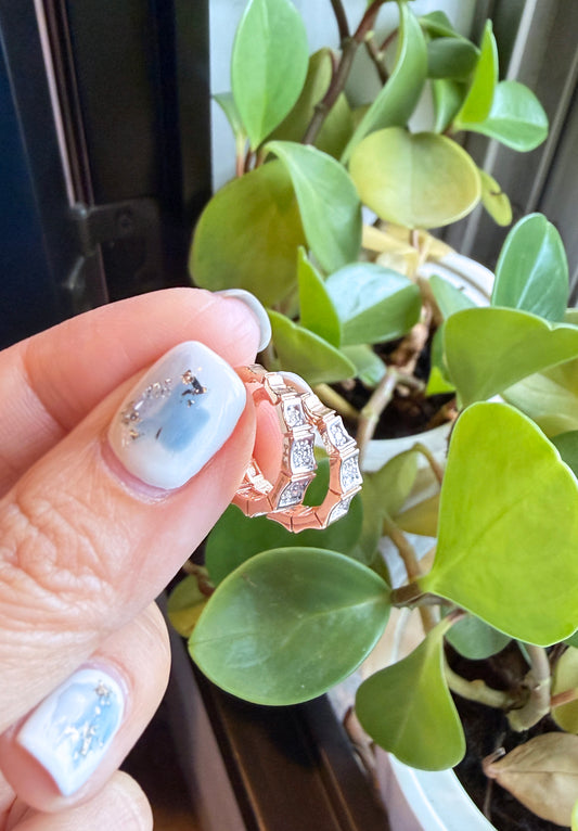 18K｜真鑽 個性耳圈