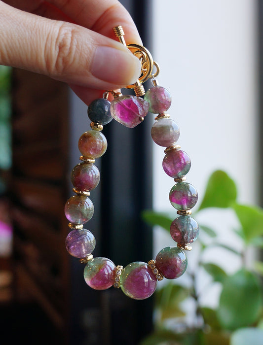 Watermelon Tourmaline | 西瓜碧璽手珠