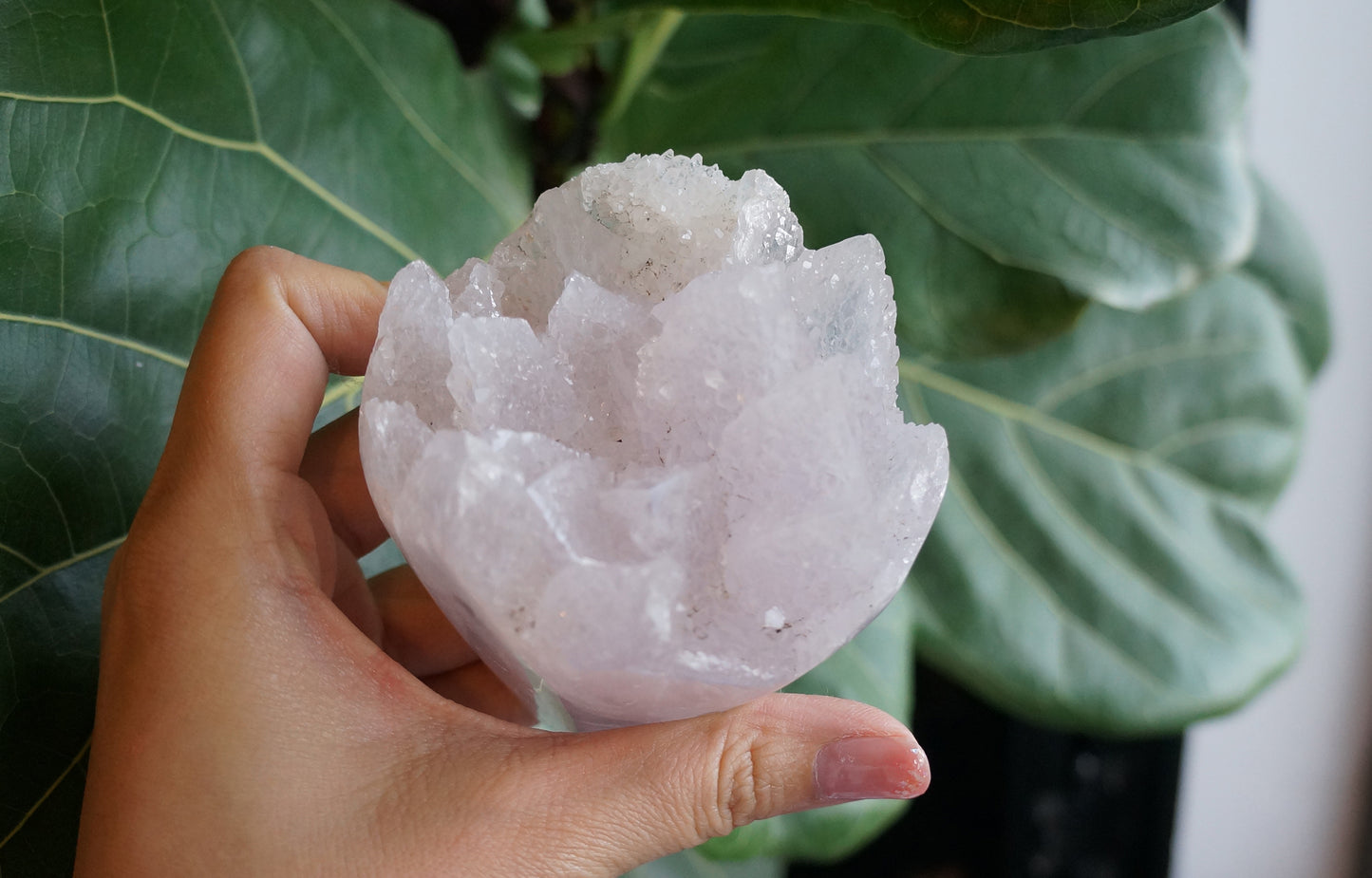 On Sale｜二次結晶紫晶手捧花 T081729